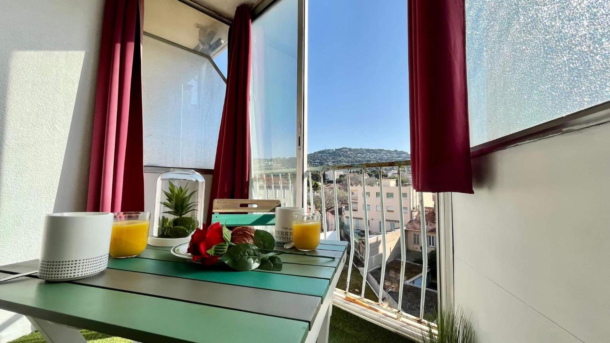 Charmant Studio Cannes Centre - Ideal Vacance Et Congres Exterior foto